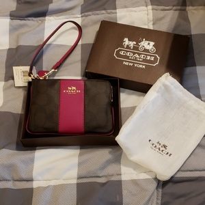 Authentic Coach Wristlet